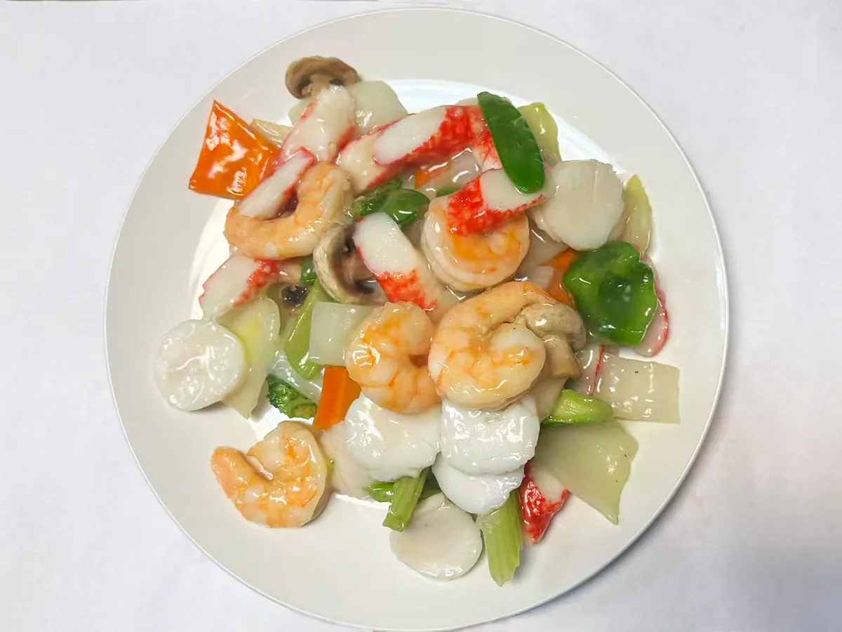 Seafood Delight at Orient House Express，a Chinese Restaurant in Boca Raton